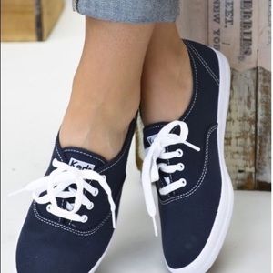 Navy Blue Keds Sneakers, size 6.5 women’s